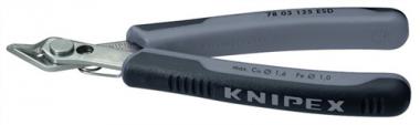 Elektronikseitenschneider Super-Knips - 1 ST  L.125mm Form 1 Facette nein pol.KNIPEX