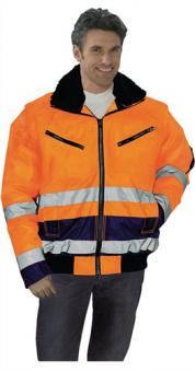 Warnschutz-Pilotenjacke Gr.XXL - 1 ST  62/64 orange/marine PREVENT