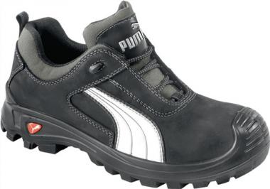 Sicherheitsschuh Cascades Low - 1 PA  Gr.45 schwarz/wei Leder S3 HRO SRC EN20345 PUMA