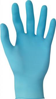 Einw.-Handsch.TouchNTuff - 1 KT  92-670 Gr.9,5-10 hellblau Nitril 100 St./Box