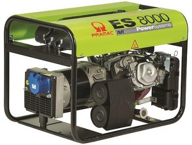 PRAMAC Benzin Stromerzeuger ES 8000, AVR - 1 Stk  Benzin, 230V /  6,0 kVA, AVR