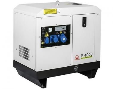 PRAMAC Diesel Stromerzeuger P 4000, E-Start - 1 Stk  Diesel, 230V / 3,5 kVA, ISO, AVR, E-Start