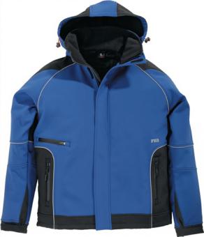 Softshelljacke WALTER Gr.S - 1 ST  royal/schwarz