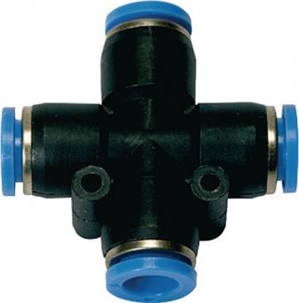 X-Steckverbindung Blaue Serie - 10 ST  8mm L1 22,8mm RIEGLER