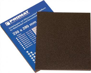 Schleifpapier L280xB230mm - 50 ST  K.1000 f.Lack/Metall SiC PROMAT