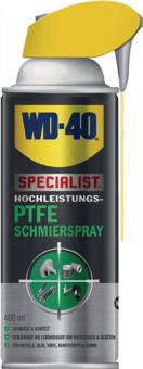 Hochleistungs-PTFE Schmierspray - 4,8 L / 12 ST  dunkelgelb NSF H2 400 ml Spraydose Smart Straw