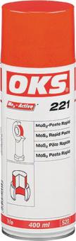 MoS Paste Rapid Spray 221 - 4,8 L / 12 ST  400 ml schwarz Spraydose OKS