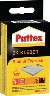 2K-Methacrylklebstoff Stabilit - 480 G / 6 ST  Express 80g braun Tube PATTEX