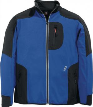 Jersey-Fleecejacke RALF Gr.XL - 1 ST  royal/schwarz FHB