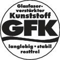 GFK-Behlter 200l Innenmae - 1 ST  L1150xB550xH360mm grau fl.