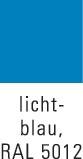 Klappbodenbehlter 0,75 m - 1 ST  L840xB1245xH1145mm lack.lichtblau o.Zentrierwnde