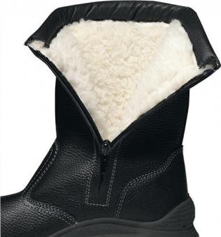 Sicherheitswinterstiefel Siberian - 1 PA  Gr.44 schwarz Leder S3 SRC CI EN20345 U.POWER